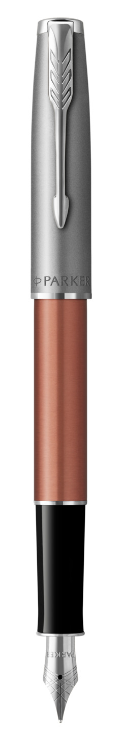 Pióro wieczne Parker Sonnet Sand Blasted Metal Orange CT